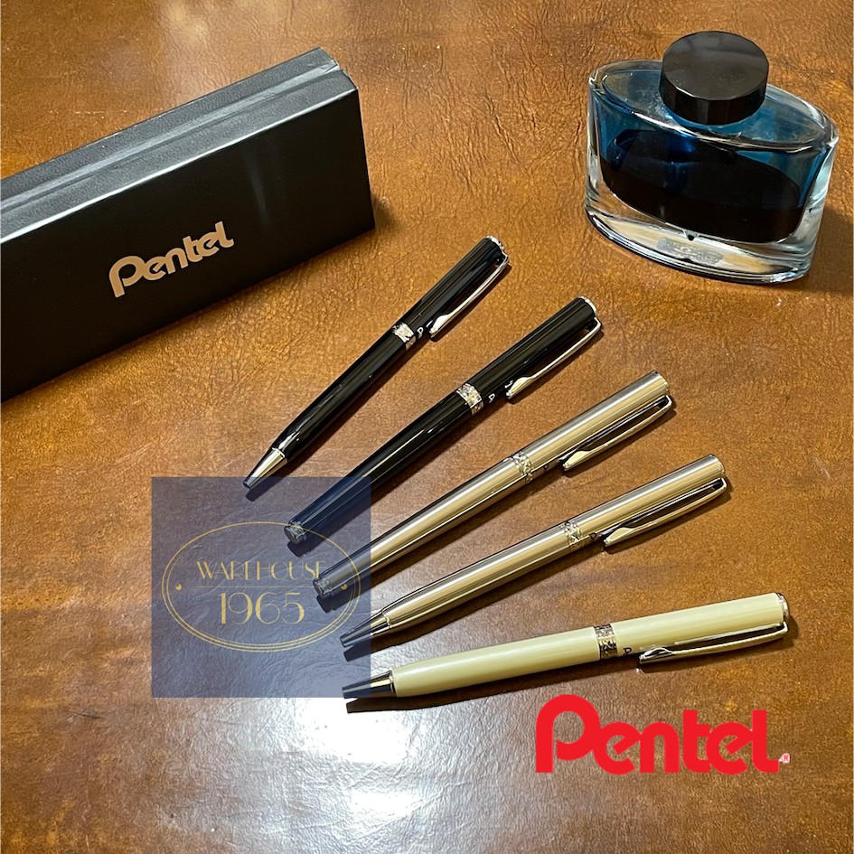 [1 แท่งพร้อมกล่อง] Pentel Sterling K600 0.7 mm ปากกาหรูโรลเลอร์เจลหรือ