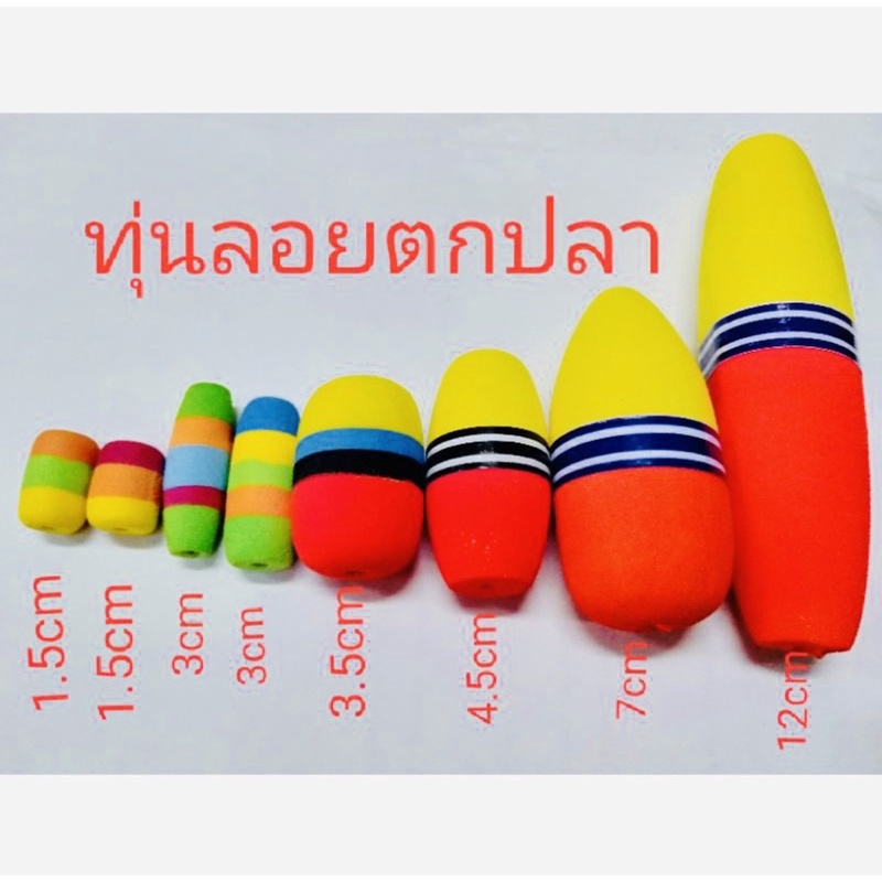 ทุ่นลอยตกปลา-ทุ่นลอยตกหน้าดิน