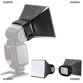 YZ☀6.5" 10x13cm Mini Softbox Diffuser for DSLR Flash Speedlite Speedlight Portable