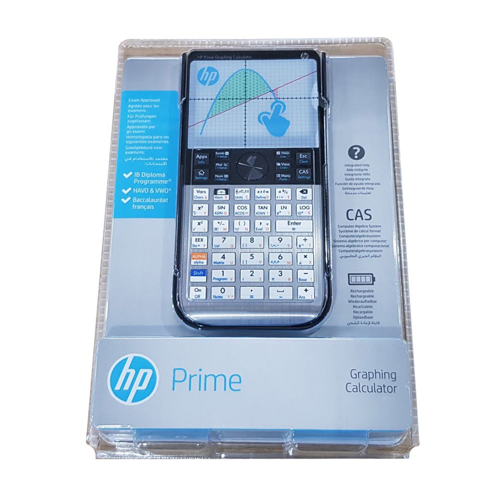 HP Prime G2 Graphing Calculator (2AP18AA, Wifi-Option) —Achetez maintenant  sur .