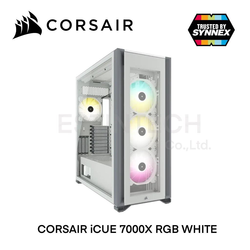 atx-case-เคส-corsair-icue-7000x-rgb-white-ของใหม่