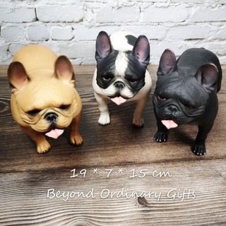 โมเดลเฟรนช์​บูลด็อก​ มี 3 สี พร้อมส่ง (French Bulldog Model)​