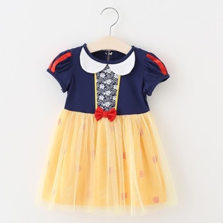 📌P059 ชุดเจ้าหญิง Snow White Dress ชุดเด็ก เสื้อผ้าเด็ก