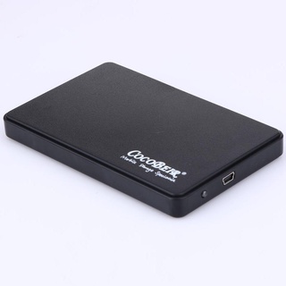 ภาพหน้าปกสินค้าฮาร์ดดิสก์ 2.5 HDD Enclosure USB 2.0 แบบพกพา(เคส) ที่เกี่ยวข้อง