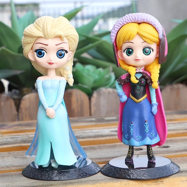 ภาพหน้าปกสินค้าโมเดลเจ้าหญิงเอลซ่า แอนนา โฟรเซ่น princess disney frozen