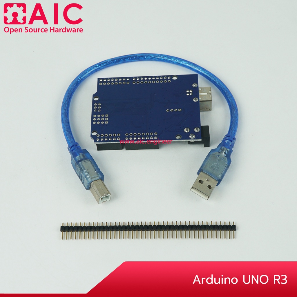 บอร์ด-arduino-uno-r3-พร้อมสายสัญญาณ-aic-ผู้นำด้านอุปกรณ์ทางวิศวกรรม