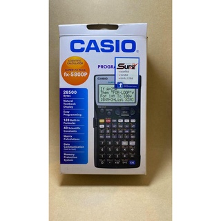 8850000202292 เครื่องคำนวณเลข คาสิโอ #Cal.FX-5800P @1,900.-