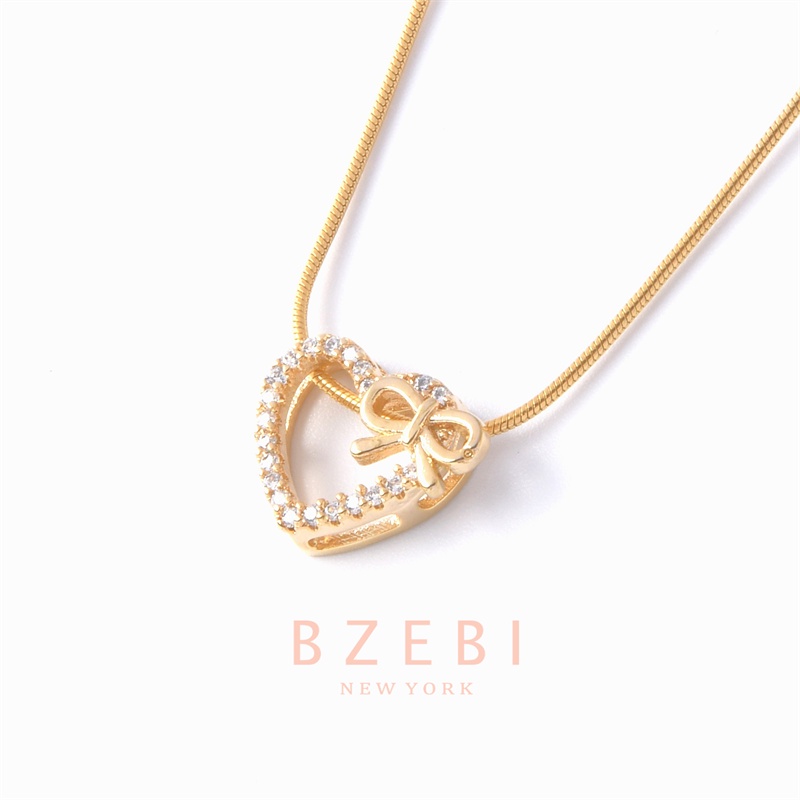 bzebi-ทองคำ-18k-สร้อยคอจี้อุปกรณ์เสริมสำหรับผู้หญิง-สร้อยคอโซ่-สร้อยคอ-สร้อย-สร้อยคอแฟชั่น-สร้อยทอง-สร้อยคอทองคำแท้-สร้อยคอทอง-สร้อยคอผู้หญิง-สร้อยคอแฟชั่นผู้หญิง-สร้อยคอน่ารักๆ-สร้อยคอน่ารัก-สร้อยคอจ