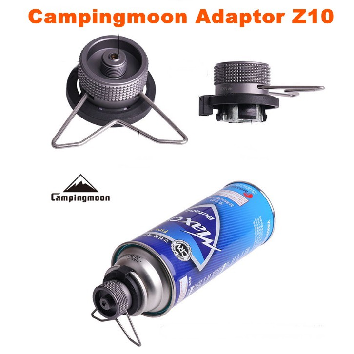 อะแดปเตอร์แปลงจากอุปกรณ์ใช้แก๊สซาลาเปาไปเป็นแก๊สกระป๋องยาว-campingmoon-adapter-z10