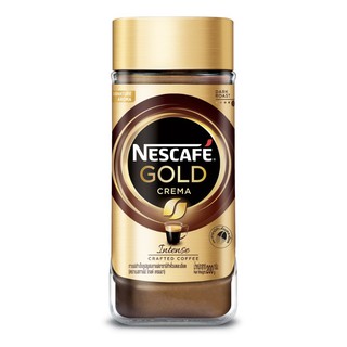 NESCAFE GOLD Crema Intense 200g. เนสกาแฟ โกลด์ เครมา 200กรัม 1 ขวด