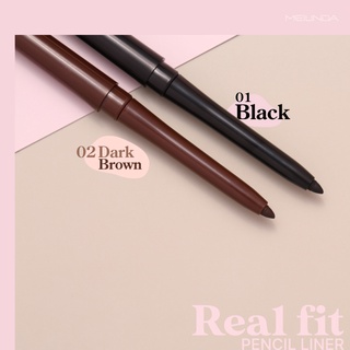 ภาพขนาดย่อของภาพหน้าปกสินค้าดินสอเขียนขอบตา MEILINDA Real Fit Pencil Liner เพนซิล ไลเนอร์ 0.3 g.  MC3112 จากร้าน vellve บน Shopee ภาพที่ 2