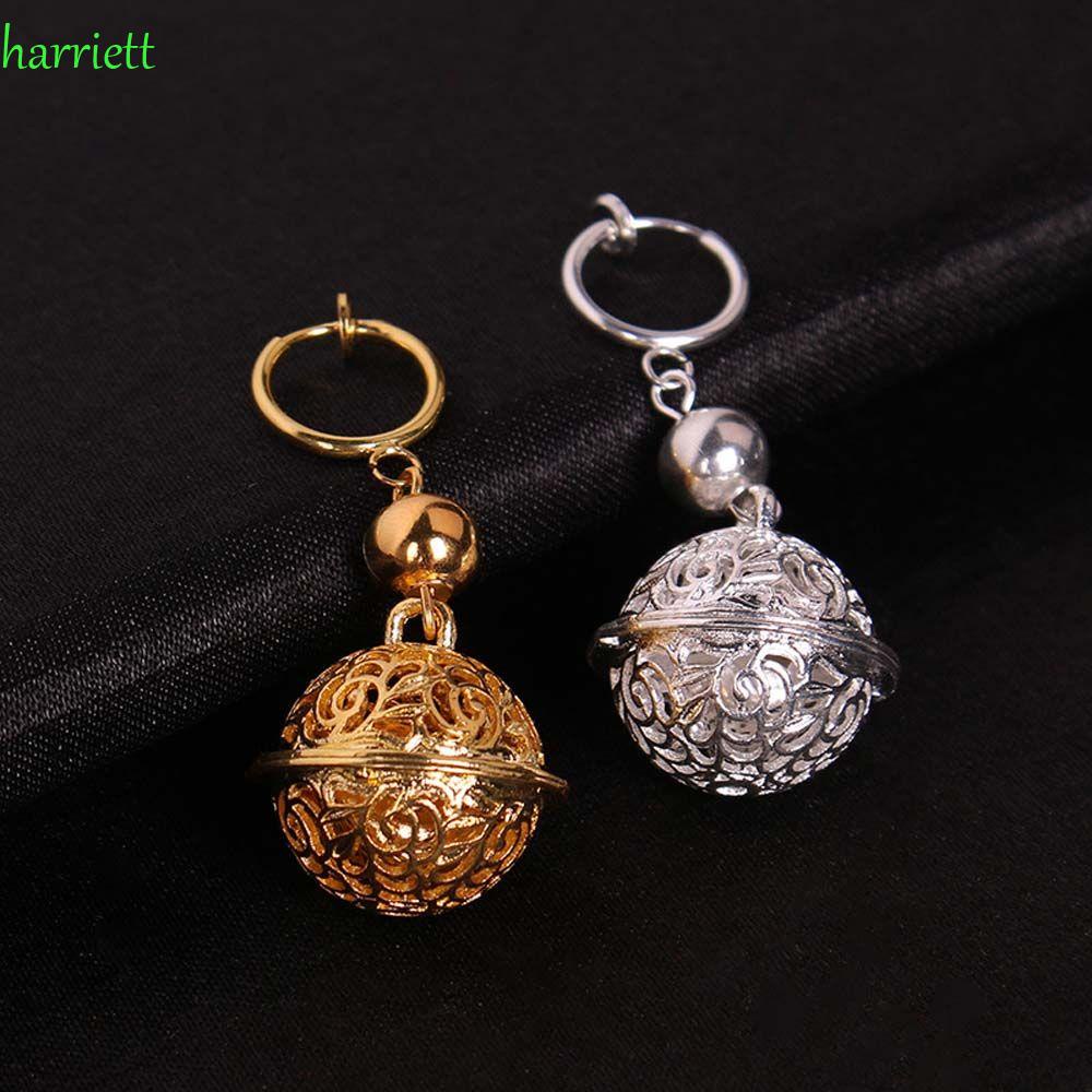 ภาพหน้าปกสินค้าHARRIETT Creative Anime Clip Earring Cosplay Props Fashion Jewelry Tokyo Revengers Earring Hanemiya Kazutora Female Personality Alloy Girl Hollow Ball Women Ear Cuff/Multicolor