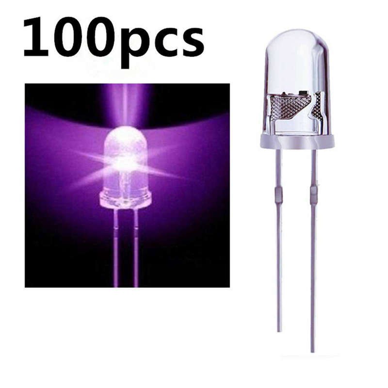 หลอดไฟ-led-uv-สีม่วง-5-มม-100-ชิ้น-ล็อต