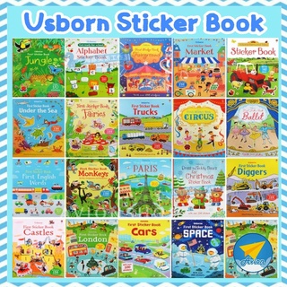 ✈ Avionshop - สมุดภาพสติ๊กเกอร์ Usborn  Sticker Book หนังสือสติกเกอร์สหรับเด็ก พร้อมส่ง