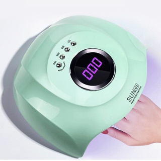 เครื่องอบเล็บเจล 200 วัตต์ LED 45 ดวง แห้งไวมาก UV LED Nail lamp 200W Smart Lamp เครื่องอบเล็บ