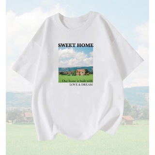 เสื้อยืดลาย Sweet home