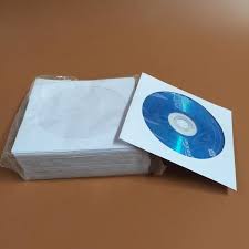 ซองใส่แผ่น-cd-dvd-แบบกระดาษ-ซองกระดาษใส่-ซีดีและดีวีดี-pack-100-ชิ้น