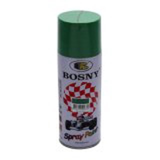 Bosny สีสเปรย์ อะครีลิค บอสนี่ สีเขียวหญ้า #37 ขนาด 400ซีซี