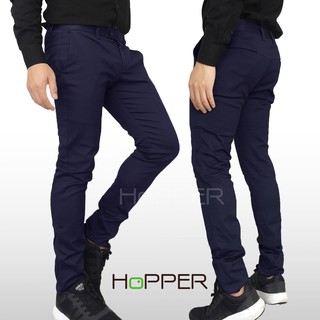 ภาพหน้าปกสินค้ากางเกงสแล็ค Hopper Progress ผ้ายืด Skinny(เดฟ)น้ำเงินเข้ม ที่เกี่ยวข้อง