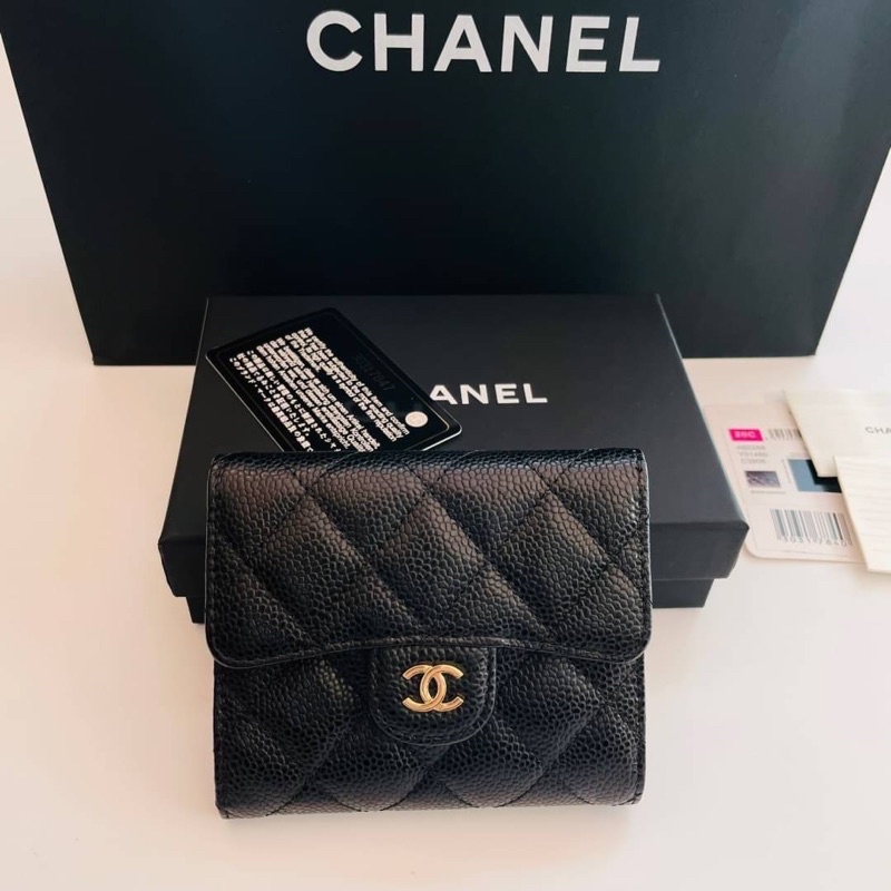 chanel-classic-small-flap-wallet-original-1-1-กระเป๋าสตางค์