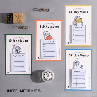 Sticky Memo กระดาษโน๊ตมีกาว 🎁โค้ด newdesk0000 ลด 80 บาท