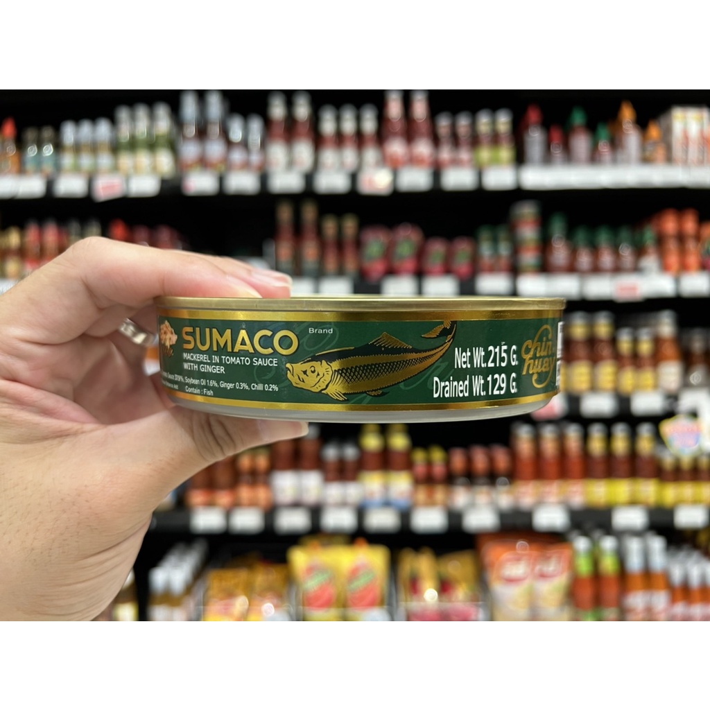 ซูมาโก้ ปลาแมคเคอเรล ในซอส 200-215 กรัม (มีให้เลือก) Sumaco Mackerel in ...