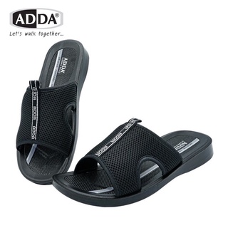 ภาพขนาดย่อของภาพหน้าปกสินค้ารองเท้าแตะลำลองแบบสวม รุ่น 7J05M1 (ไซส์ 38-45)สีดำกับน้ำตาล รองเท้า ADDA จากร้าน np_shoes บน Shopee