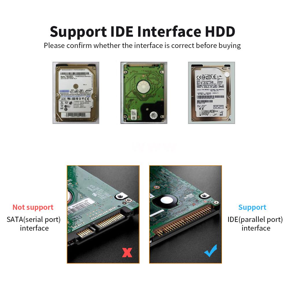 ฮาร์ดดิสก์-usb2-0-to-ide-ฮาร์ดดิสก์-2-5-นิ้ว-ide-hdd-enclosure-กล่องฮาร์ดดิสก์อลูมิเนียม-hdd-สีแดง