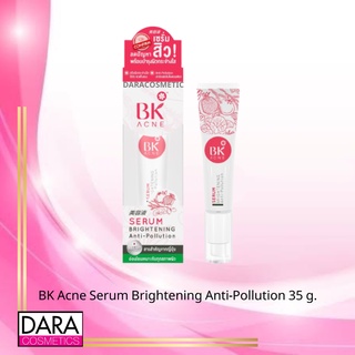 ✔️ถูกกว่าห้าง✔ BK Acne Serum Brightening Anti-Pollution 35 g. เซรั่มเข้มข้นสูตรพิเศษให้หน้ากระจ่างใสไร้สิวของแท้ DARACOS