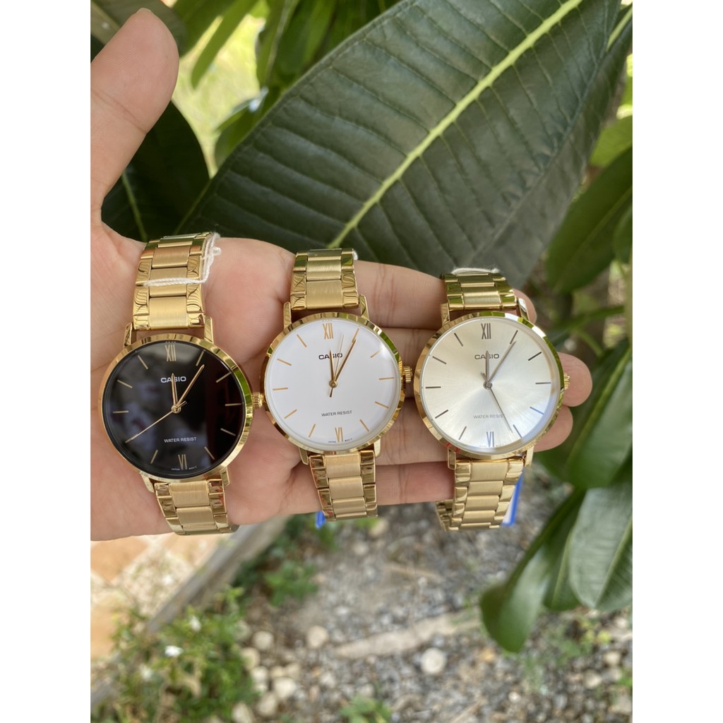 ภาพหน้าปกสินค้าแท้ New นาฬิกาข้อมือผู้หญิง / นาฬิกาข้อมือผู้ชาย Casio Lady LTP-VT01G Series MTP-VT01G series ประกัน 2 ปี จากร้าน sabyjaitime บน Shopee