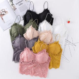 สินค้า พร้อมส่งจากไทย💥Sanay Bra💥 (N209) เสื้อทับ สายเดี่ยว ลูกไม้