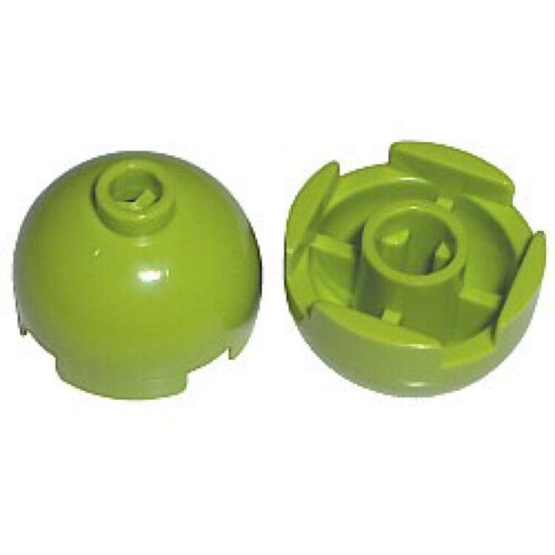 lego-part-no-553b-30367b-round-2-x-2-dome-top-blocked-open-stud-with-bottom-axle-holder-x-shape-orientation