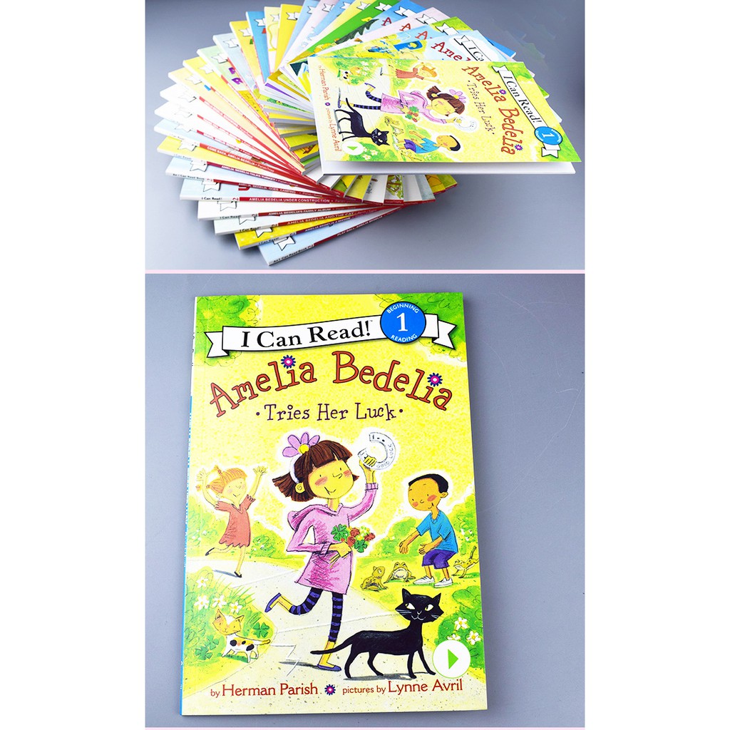 พร้อมส่ง-หนังสือเด็กภาษาอังกฤษ-i-can-read-level-1-2-amelia-bedelia-28-books-เนื้อเรื่องสนุก-อ่านง่าย