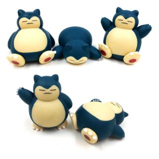 โมเดลโปเกม่อน 5PCS/Lot Snorlax action figure collectible model