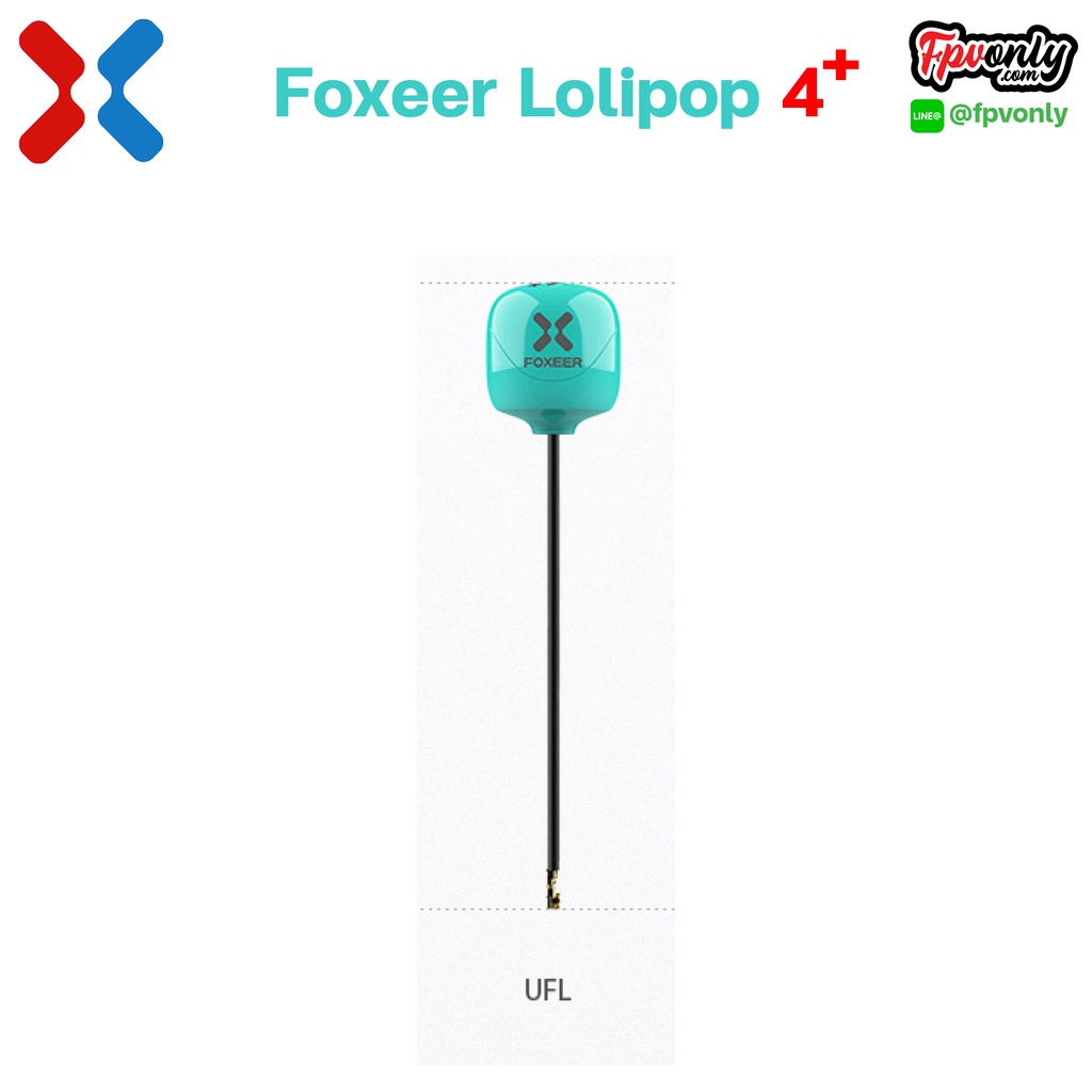 ภาพสินค้าFoxeer Lollipop 4 Plus High Quality 5.8G 2.6dBi FPV Omni LDS Antenna จากร้าน fpvonly บน Shopee ภาพที่ 4