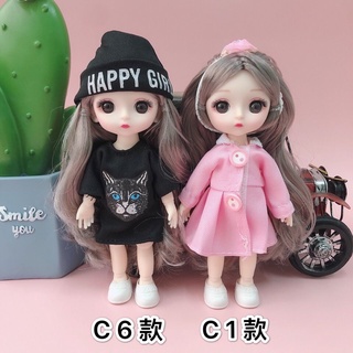 ของเล่นตุ๊กตา Bjd 13 Joint Doll DIY พร้อมรองเท้า 2 ชิ้น/ล็อต