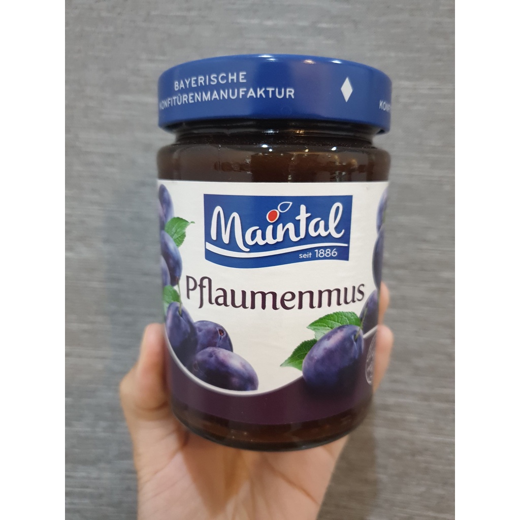 พร้อมส่ง-maintal-plum-jam-340-g-เมนทอล-แยมรสลูกพลัม-340-กรัม-ลูกพลัม