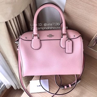 🌟พร้อมส่ง🌟COACH MINI BENNETT SATCHEL IN CROSSGRAIN LEATHER กระเป๋าสะพาย ทรงสุดฮิต‼️