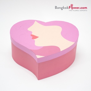 กล่องกระดาษ กล่องหัวใจลายน่ารัก จาก Bangkokflower สำหรับของขวัญ ของที่ระลึก