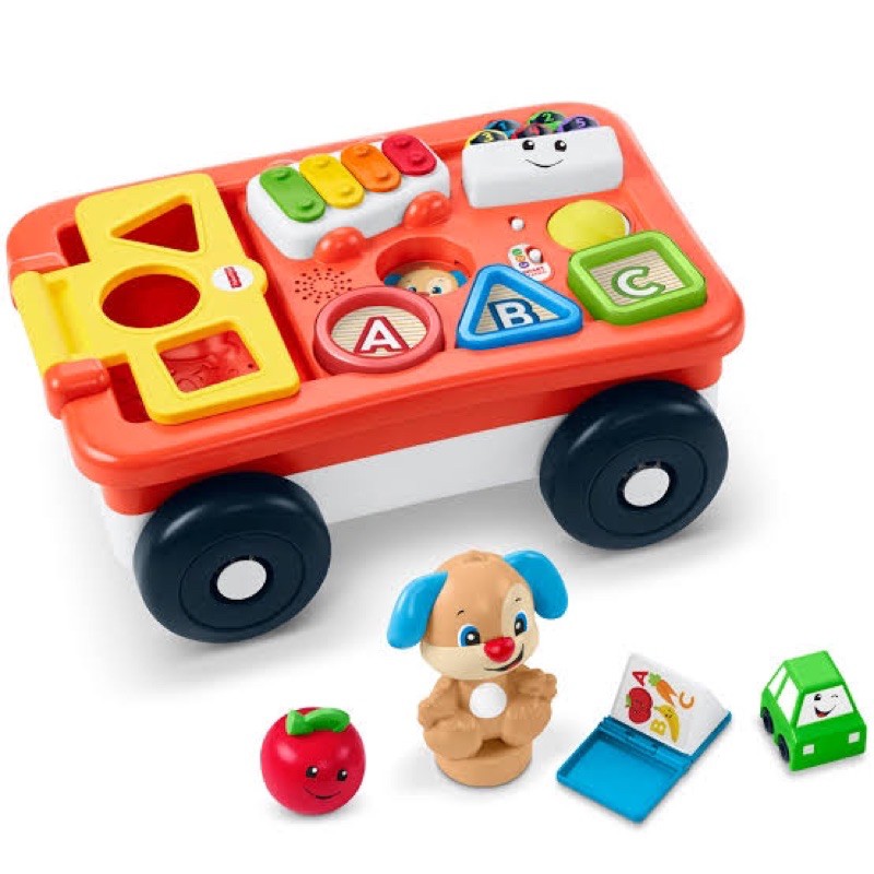 fisher-price-laugh-amp-learn-pull-amp-play-learning-wagon-ของแท้-usa