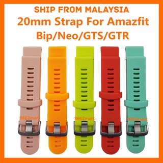 สายนาฬิกาข้อมือ Amazfit Bip U Bip 3 GTS 4 GTR Mini GTS 3 GTS 2 GTS 2E GTS 2 Mini GTS Bip S GTR 42 มม.