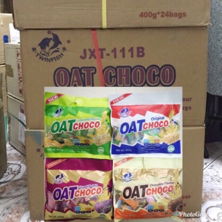 สินค้า 🎉Oat Choco ยกลัง 24ห่อ  เลือกรสได้ 🎉 [จำกัด 1/order งดรวมสินค้าอื่น] ข้าวโอ๊ตอัดแท่ง oatchoco [24 ห่อ]