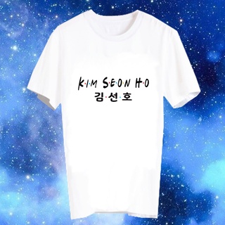 เสื้อยืดสีขาว สั่งทำ เสื้อยืด Fanmade เสื้อแฟนเมด เสื้อยืดคำพูด เสื้อแฟนคลับ FCB60 คิมซอนโฮ Kim Seon Ho