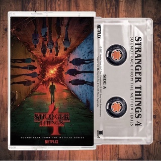 🔥มือ1ซีล พร้อมส่ง! เทป Stranger Things : Soundtrack From The Netflix Series, Season 4 Cassette Tape ของแท้100%