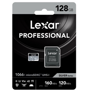 ภาพหน้าปกสินค้าLexar 128GB Micro SDXC Professional 1066x (160MB/s) ที่เกี่ยวข้อง