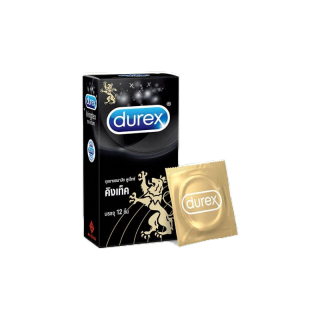 โปรโมชั่น Flash Sale : Durex ดูเร็กซ์ ถุงยางอนามัย คิงเท็ค 12 ชิ้น 1 กล่อง