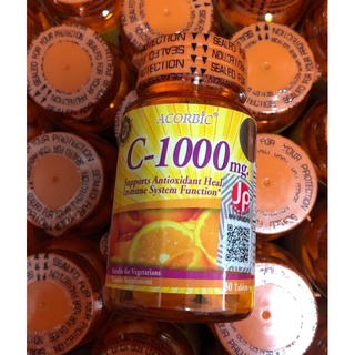 ภาพหน้าปกสินค้าวิตามินซี ACORBIC C-1000 MG ของแท้ 100% ที่เกี่ยวข้อง