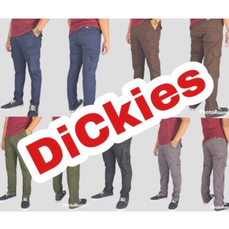 Dickies กางเกงสแล็ค เข็มขัดคาดเอว มี 6 ช่อง สไตล์ยุทธวิธี สําหรับผู้ชาย ...