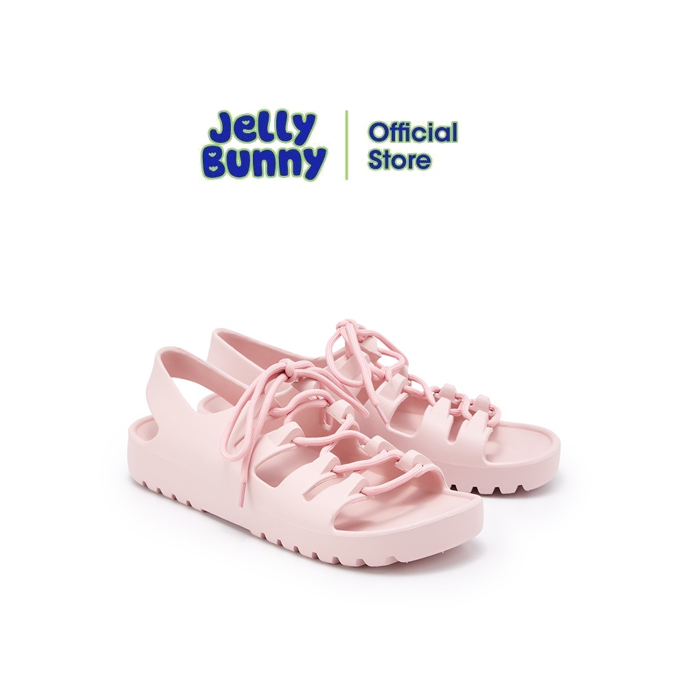 ภาพหน้าปกสินค้าJELLY BUNNY LEV FLAT & SANDAL รุ่น B22WLSI013 เจลลี่บันนี่ รองเท้าผู้หญิง รองเท้าแฟชั่น รองเท้า (PINK) จากร้าน jellybunny_officialshop บน Shopee