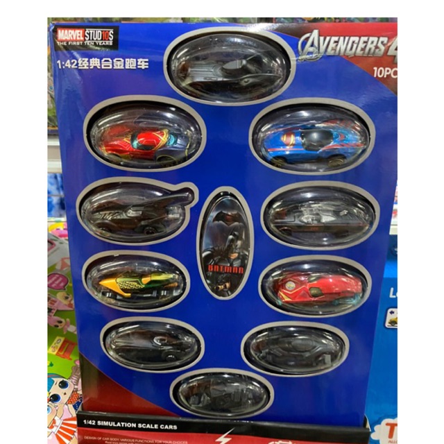 รถเหล็ก-avengers-1-กล่องมี12คัน